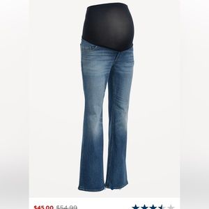 Old Navy Maternity Full Panel Flare Jeans size 14